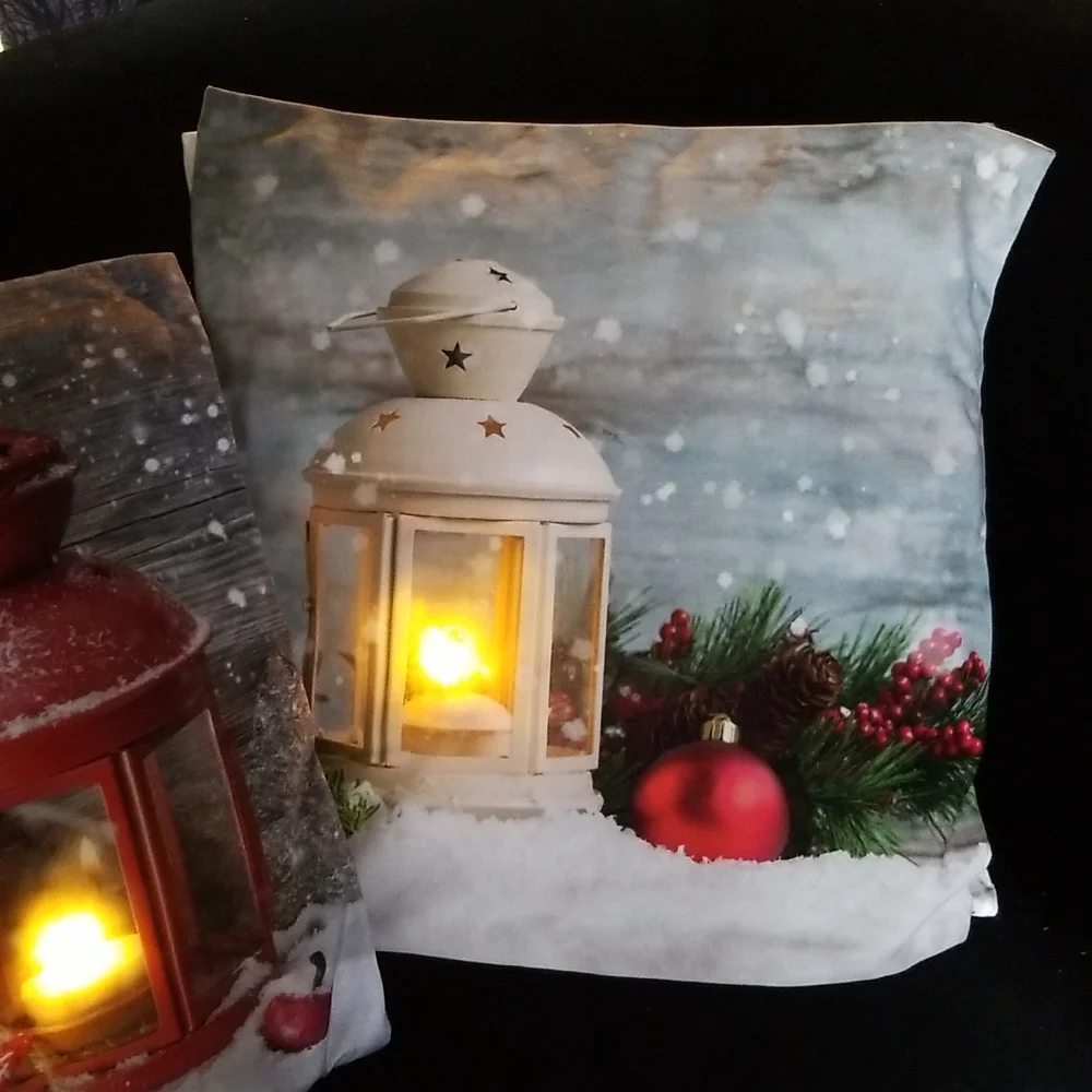 Lighted pillow covers